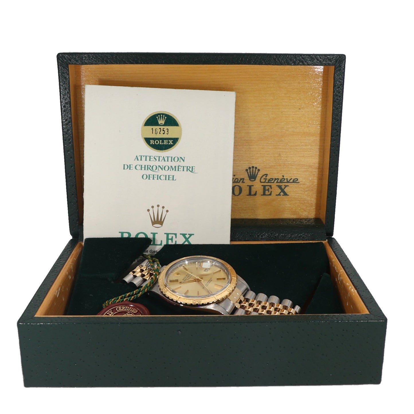 Rolex Turn-O-Graph 16253 36mm Bi-Colour Watch