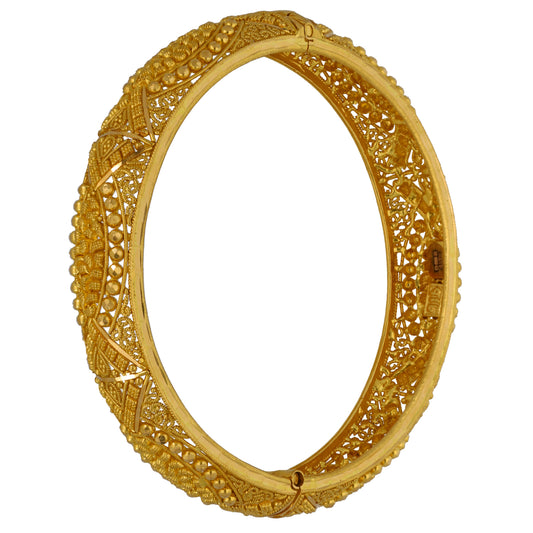 22ct Gold Hinged/Clasp Bangle