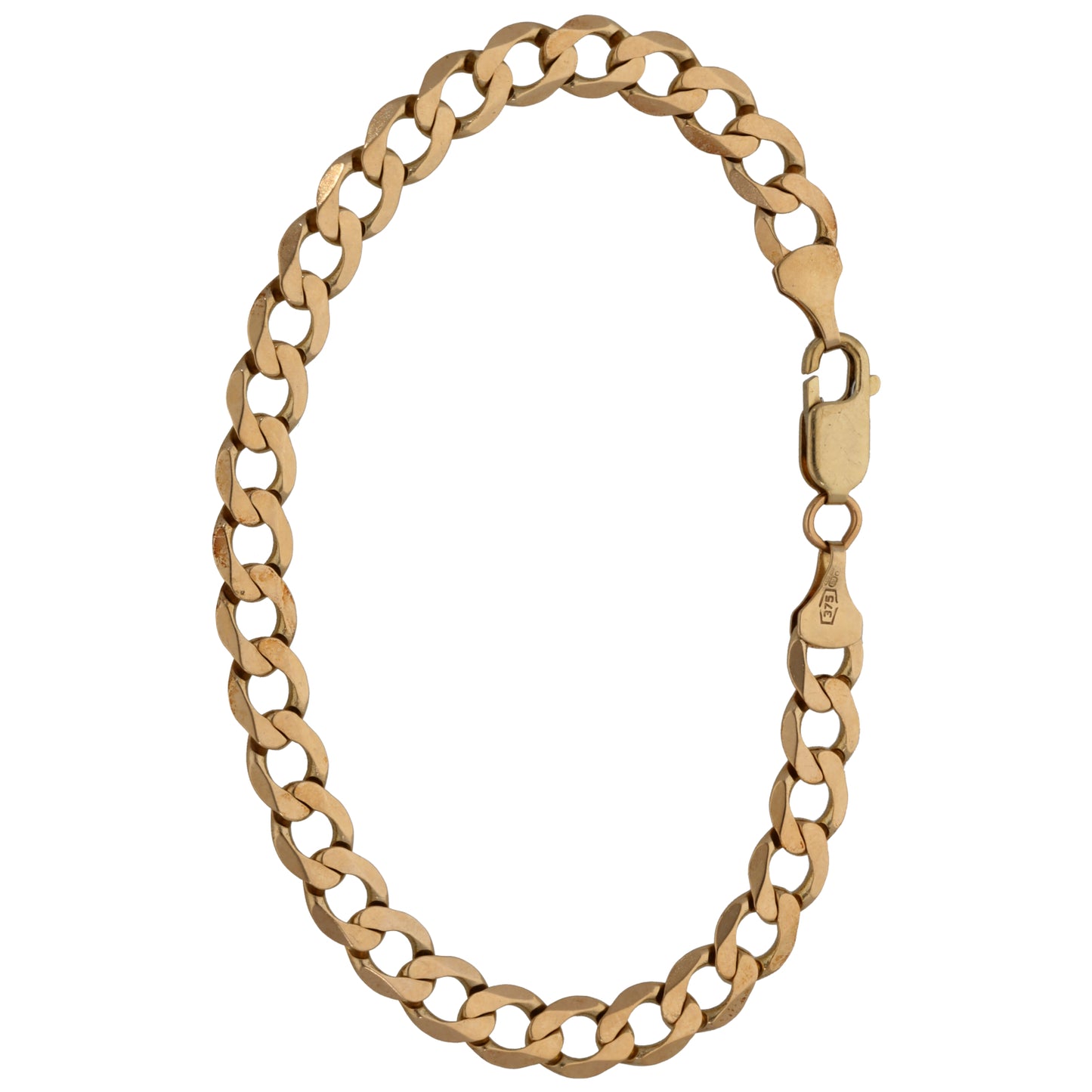 9ct Gold Curb Bracelet