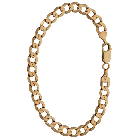 9ct Gold Curb Bracelet
