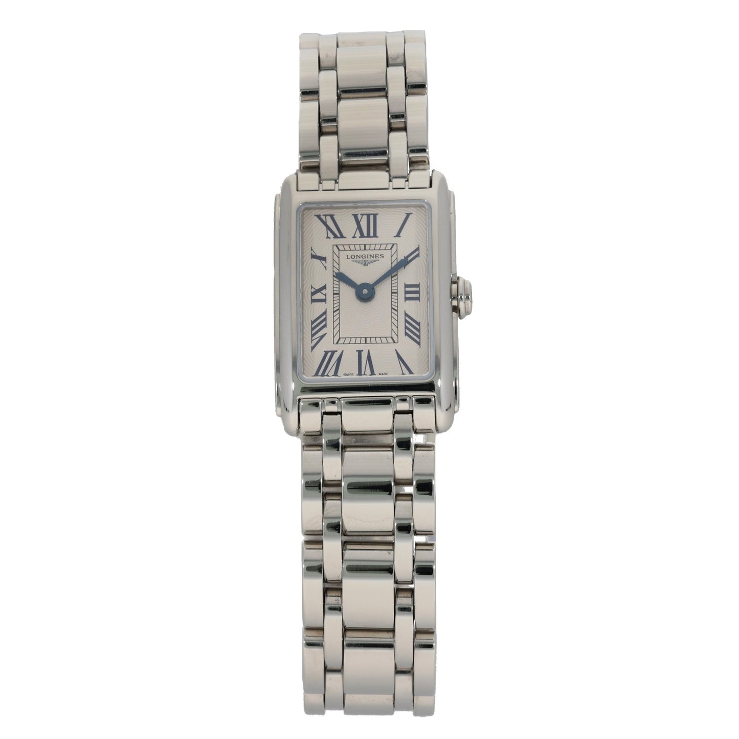 Longines DolceVita L5.258.4, stainless steel case, crown and bracelet