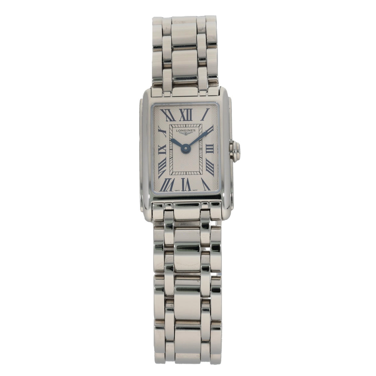 Longines DolceVita L5.258.4, stainless steel case, crown and bracelet