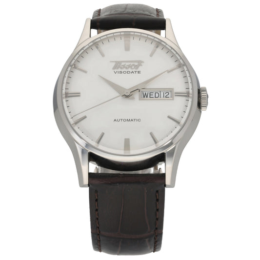 Tissot Heritage Visodate T019430 B 40mm Stainless Steel Watch
