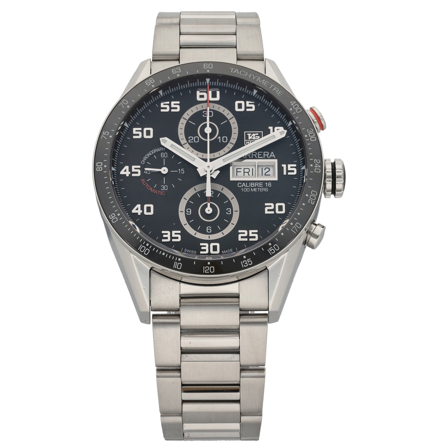 Tag Heuer Carrera CV2A1R 43mm Stainless Steel Watch