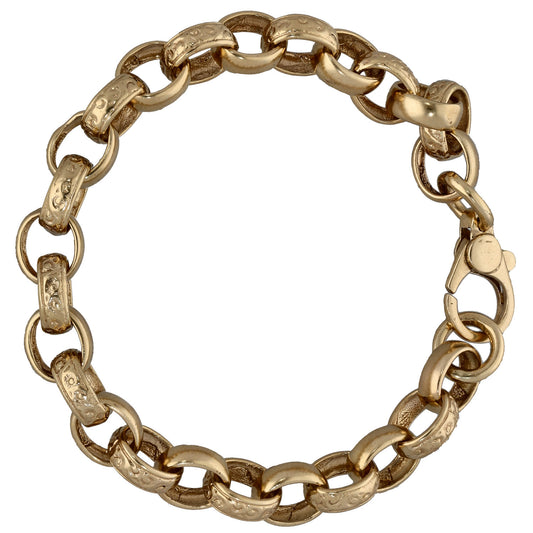 9ct Gold Belcher Bracelet
