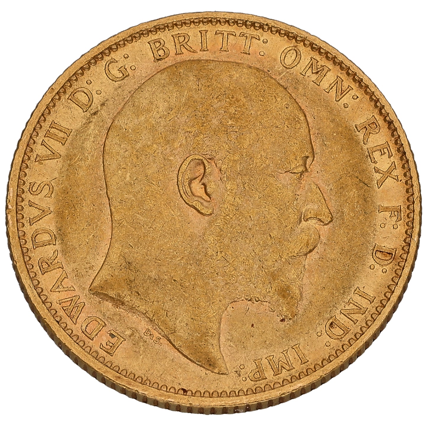 22ct Gold King Edward VII Full Sovereign Coin 1905