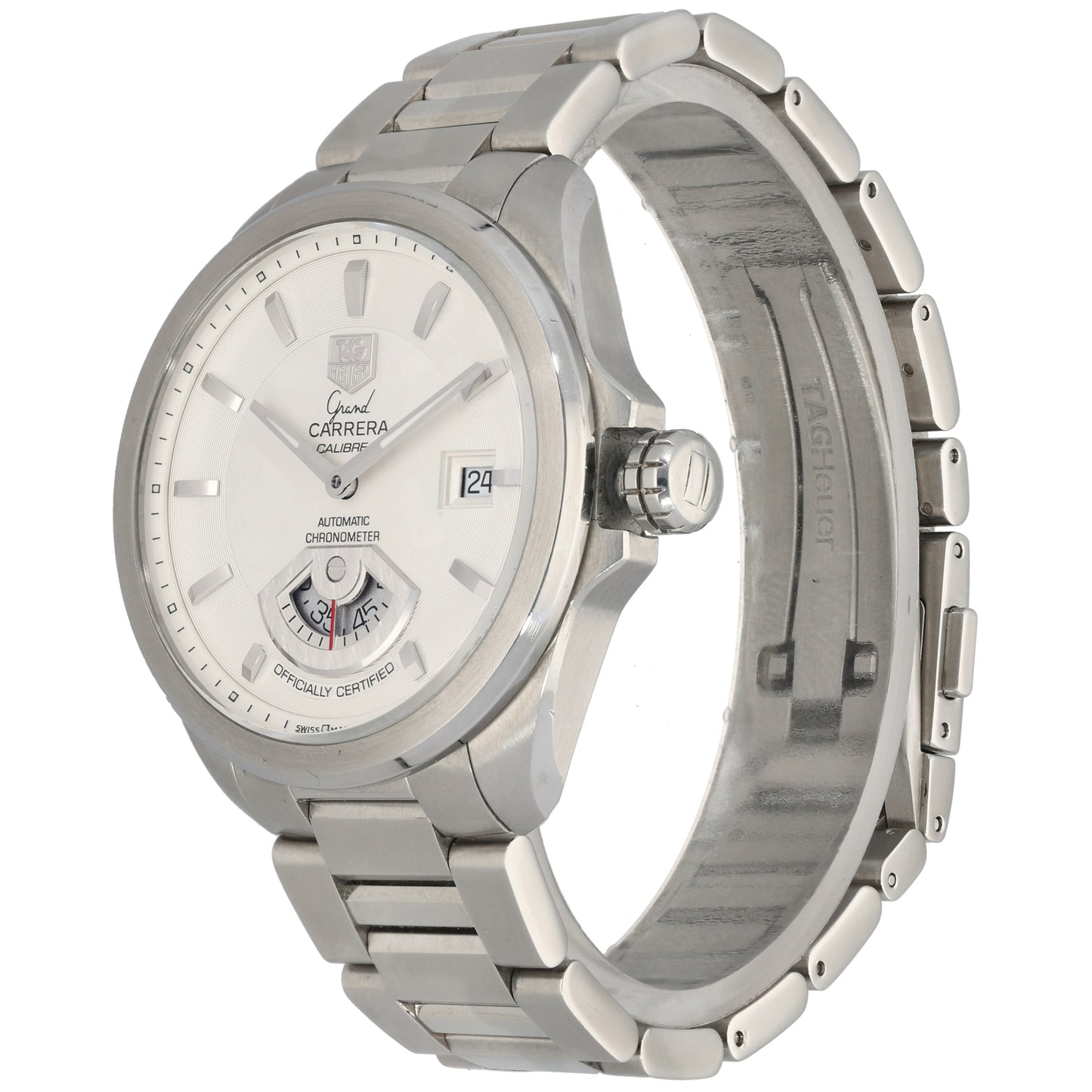 Tag Heuer Grand Carrera WAV511B 40mm Stainless Steel Watch