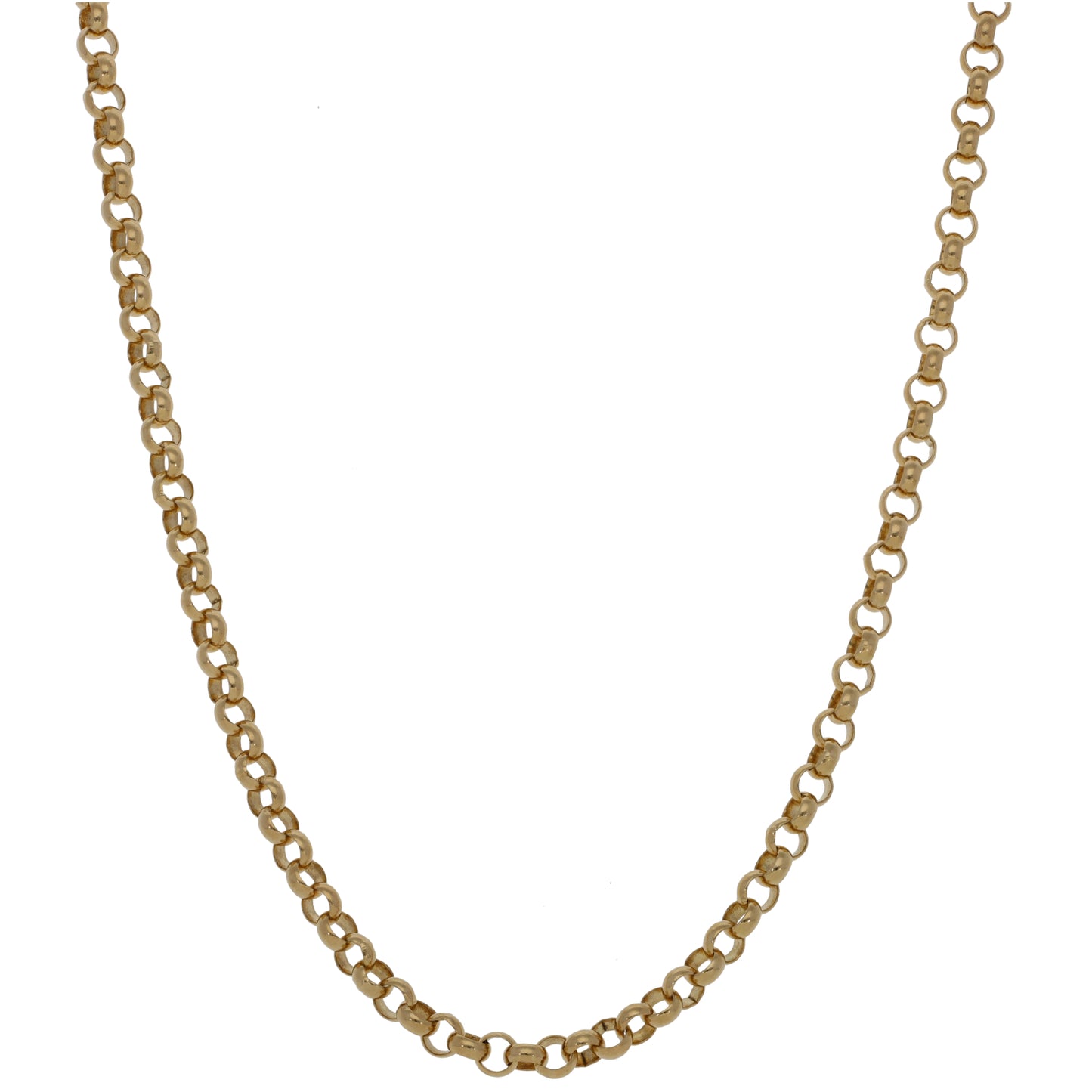 9ct Gold Belcher Chain 20"