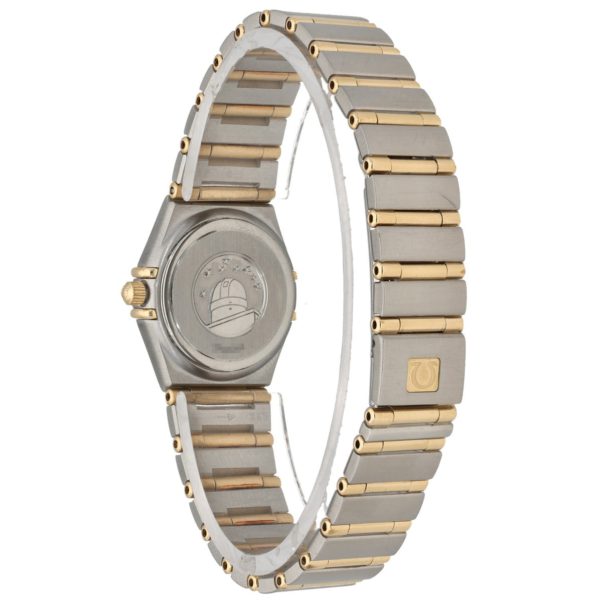 Omega Constellation 1267.30.00,  bi-colour bracelet and case, with gold crown