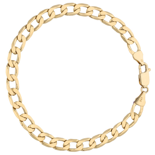 9ct Gold Curb Bracelet
