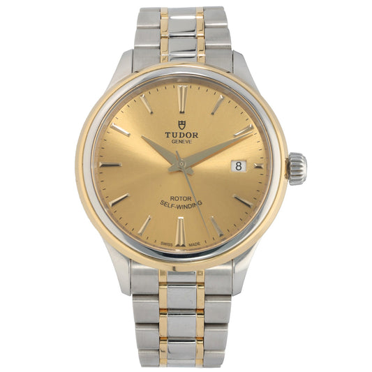 Tudor Style 12503 38mm Bi-Colour Watch