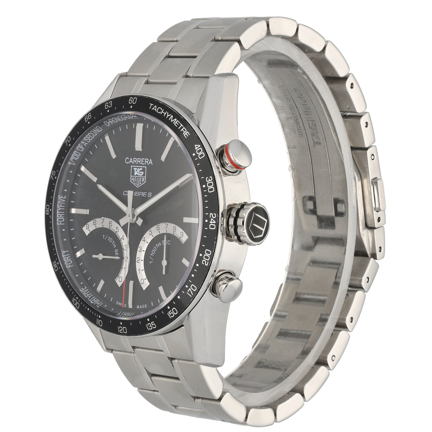 Tag Heuer Carrera CV7A12 43mm Stainless Steel Watch