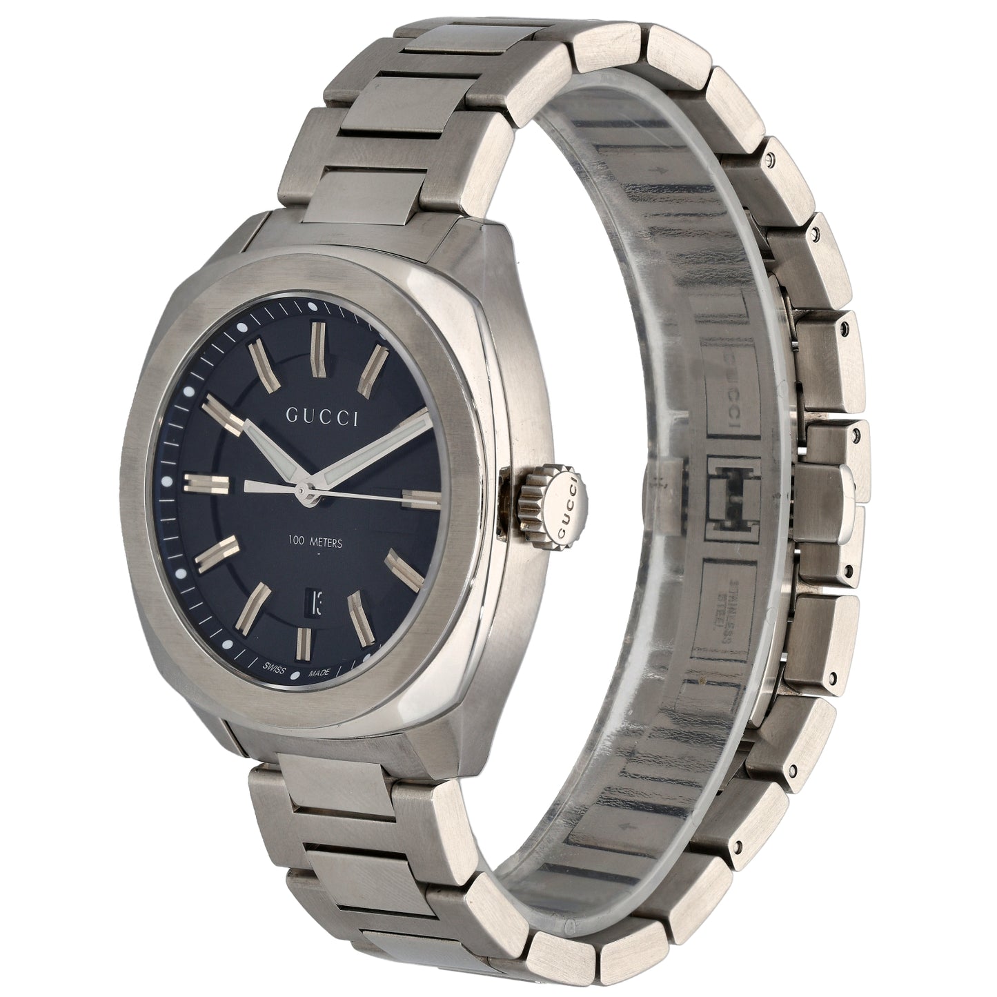 Gucci GG2570 142.3 40mm Stainless Steel Watch