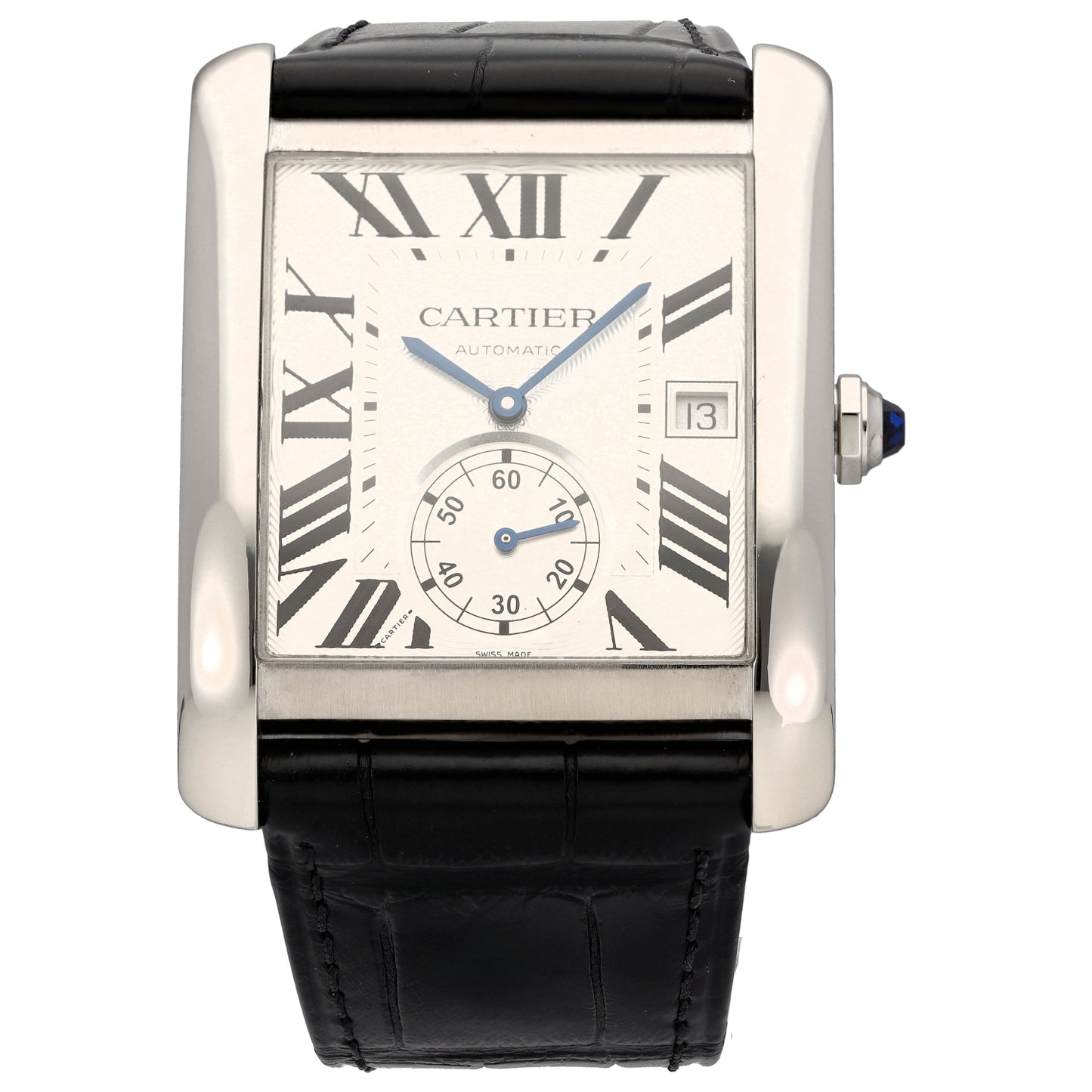 Cartier Tank 3589 33mm Stainless Steel Watch