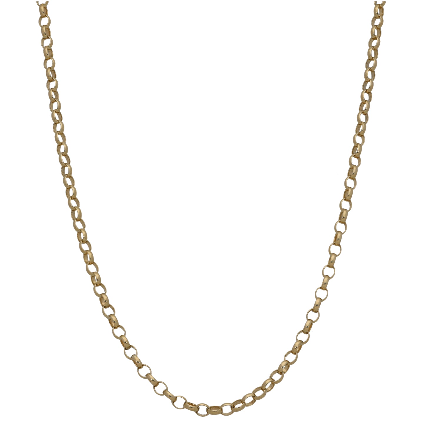 9ct Gold Belcher Chain 22"
