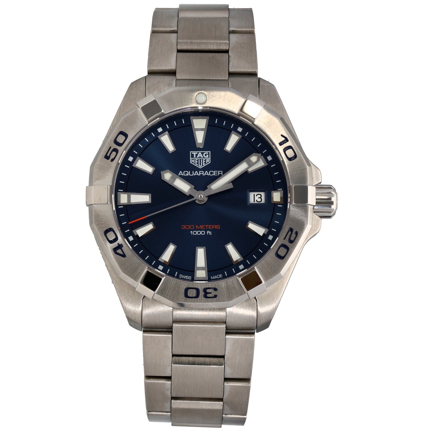 Tag Heuer Aquaracer WBD1112 41mm Stainless Steel Watch