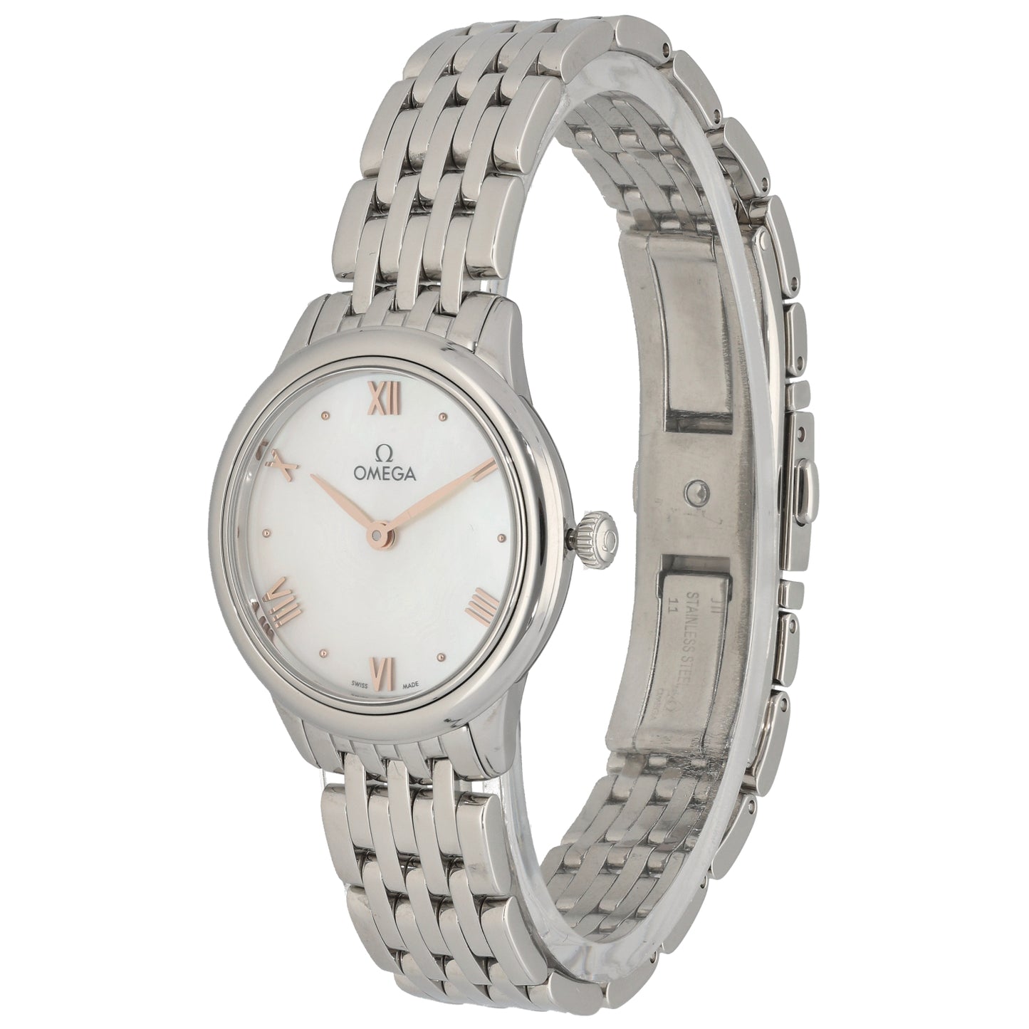 Omega De Ville Prestige 434.10.28.60.05.001 27.5mm Stainless Steel Watch