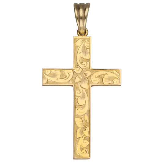 9ct Gold Cross Pendant