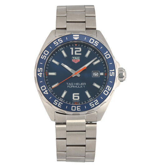 Tag Heuer Formula 1 WAZ1010 43mm Stainless Steel Watch