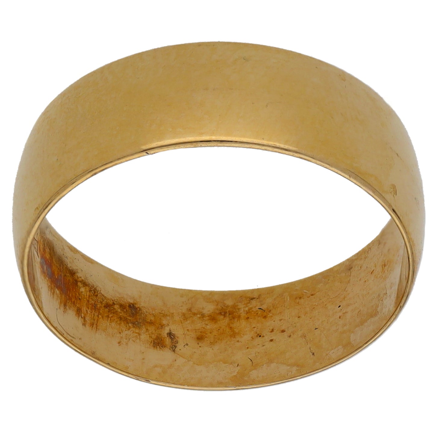 9ct Gold Plain Wedding Ring Size O