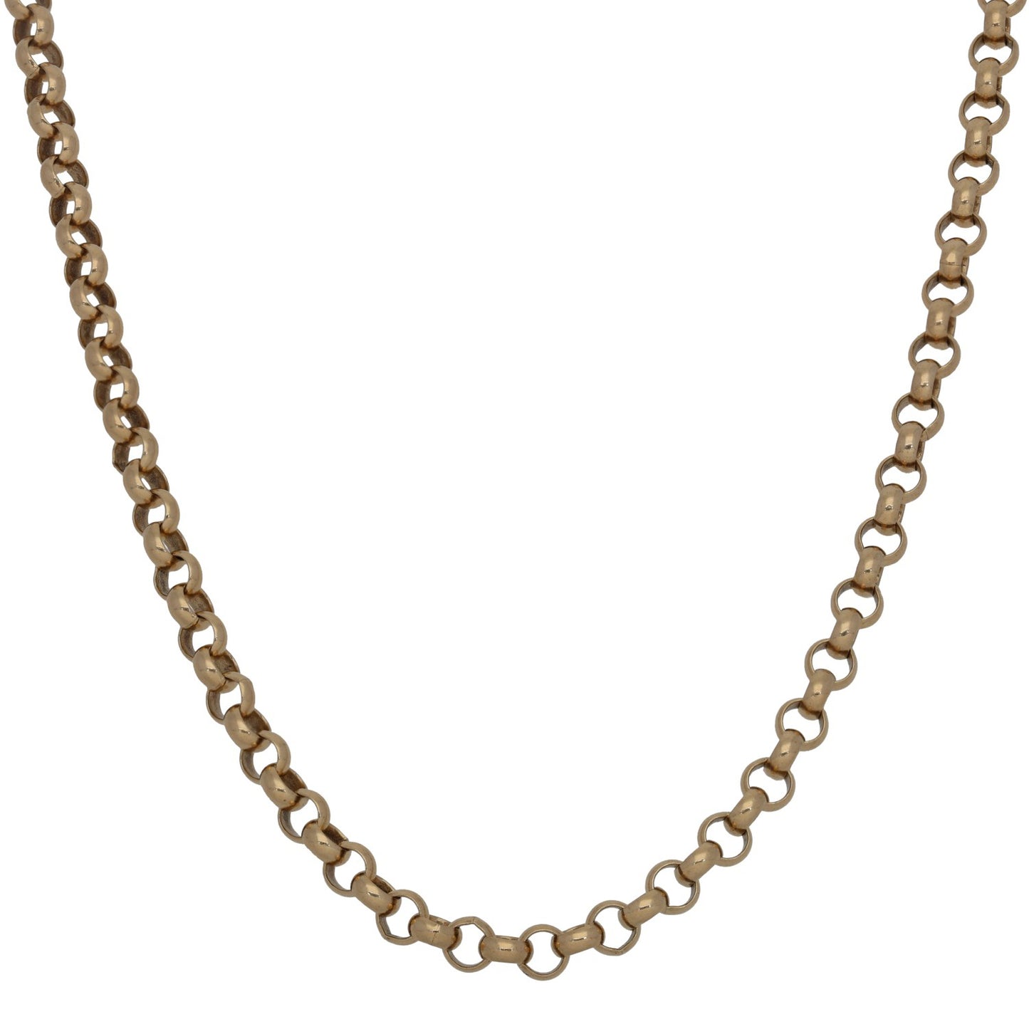 9ct Gold Belcher Chain 22"
