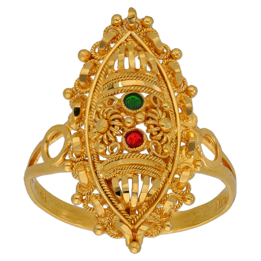 22ct Gold Alternative Ring Size N