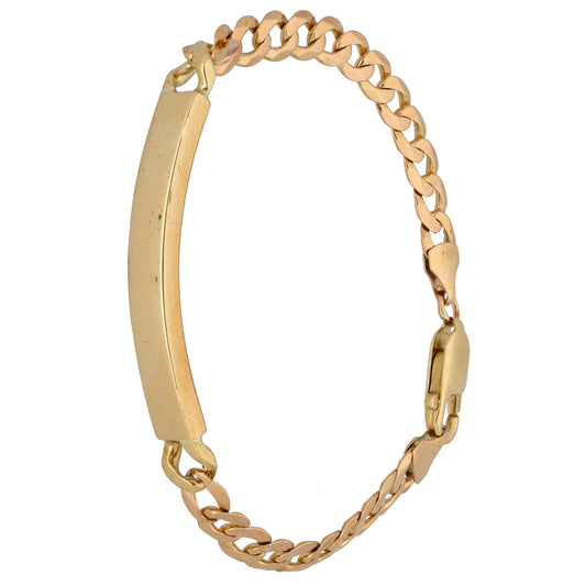9ct Gold ID Bracelet