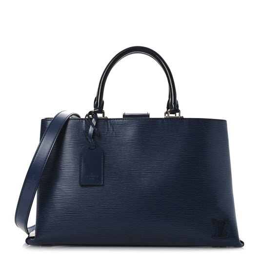 Louis Vuitton Kleber MM Epi Leather Bag - Blue