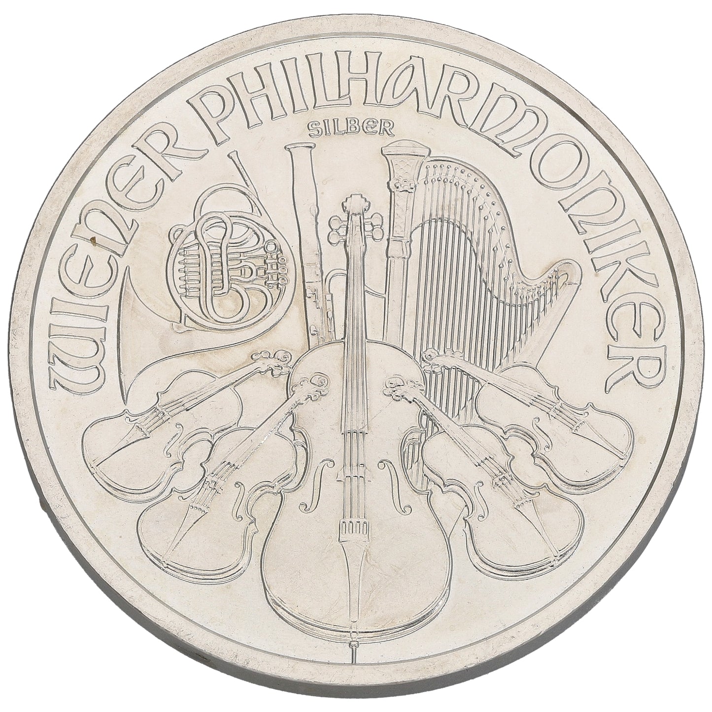 Fine Silver Austrian Philharmonic 1 OZ Coin 2011