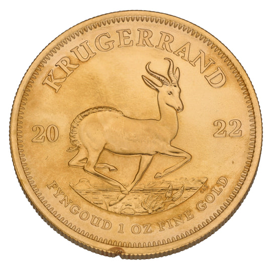 22ct Gold 1 OZ Krugerrand Coin 2022