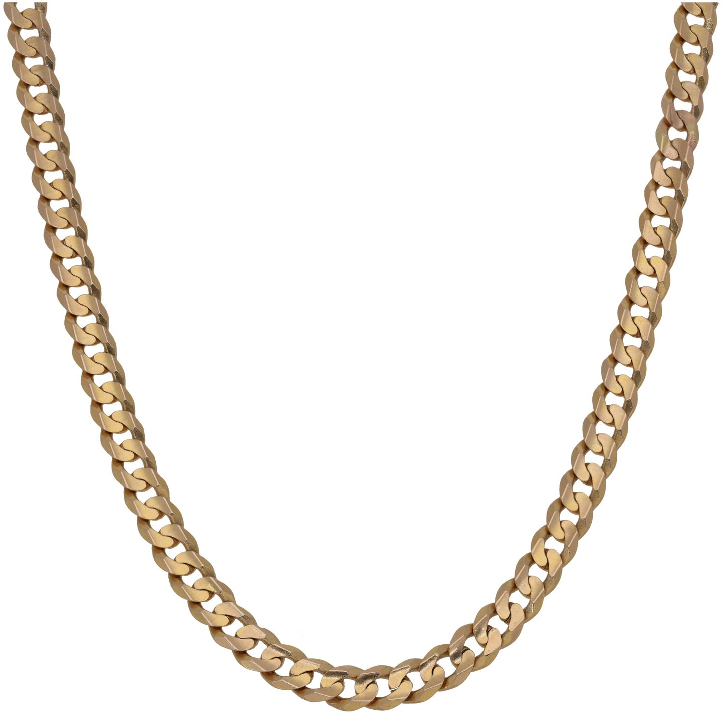 9ct Gold Curb Chain 30"