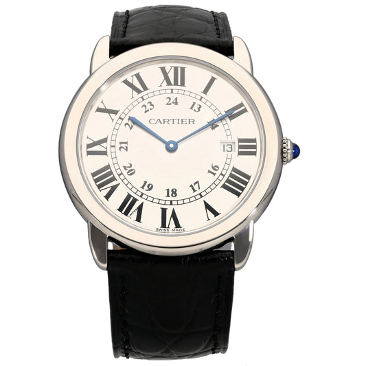 Cartier Ronde Solo 2934 36mm Stainless Steel Watch