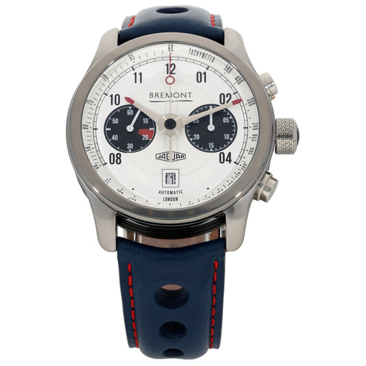 Bremont Jaguar Mk II J-MKII-WH-R-S 42mm Stainless Steel Watch