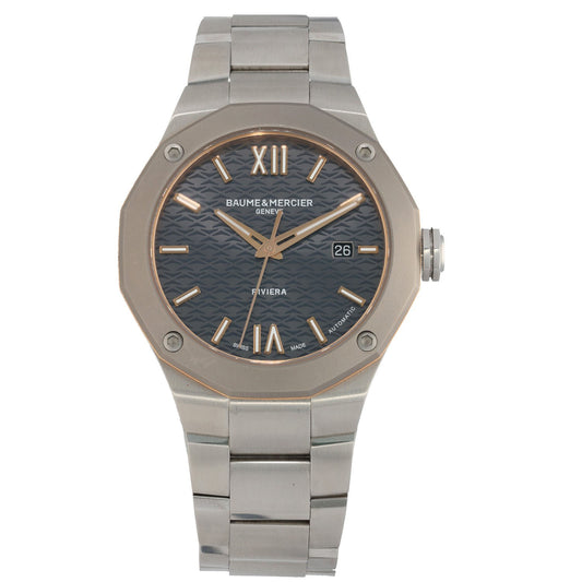 Baume Et Mercier Rivera 65915 42mm Stainless Steel Watch