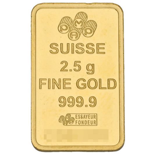 24ct 2.5g Gold Bar