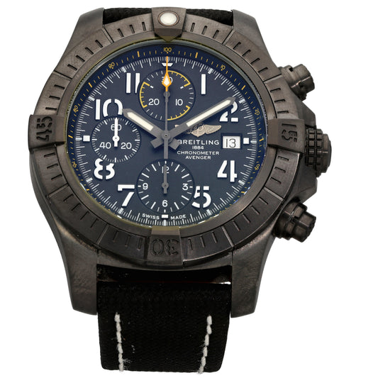 Breitling Avenger V13317 45mm DLC Titanium Watch