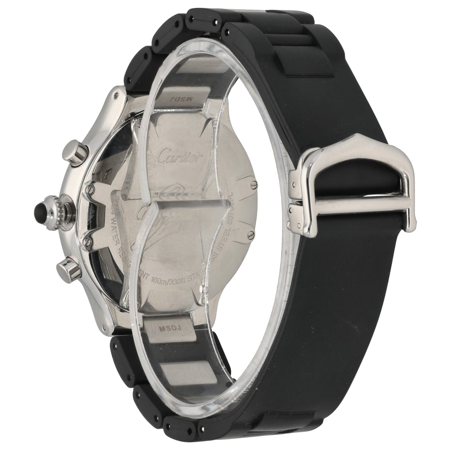 Cartier Must 21 Chronoscaph W10125U2 38.5mm Stainless Steel Watch