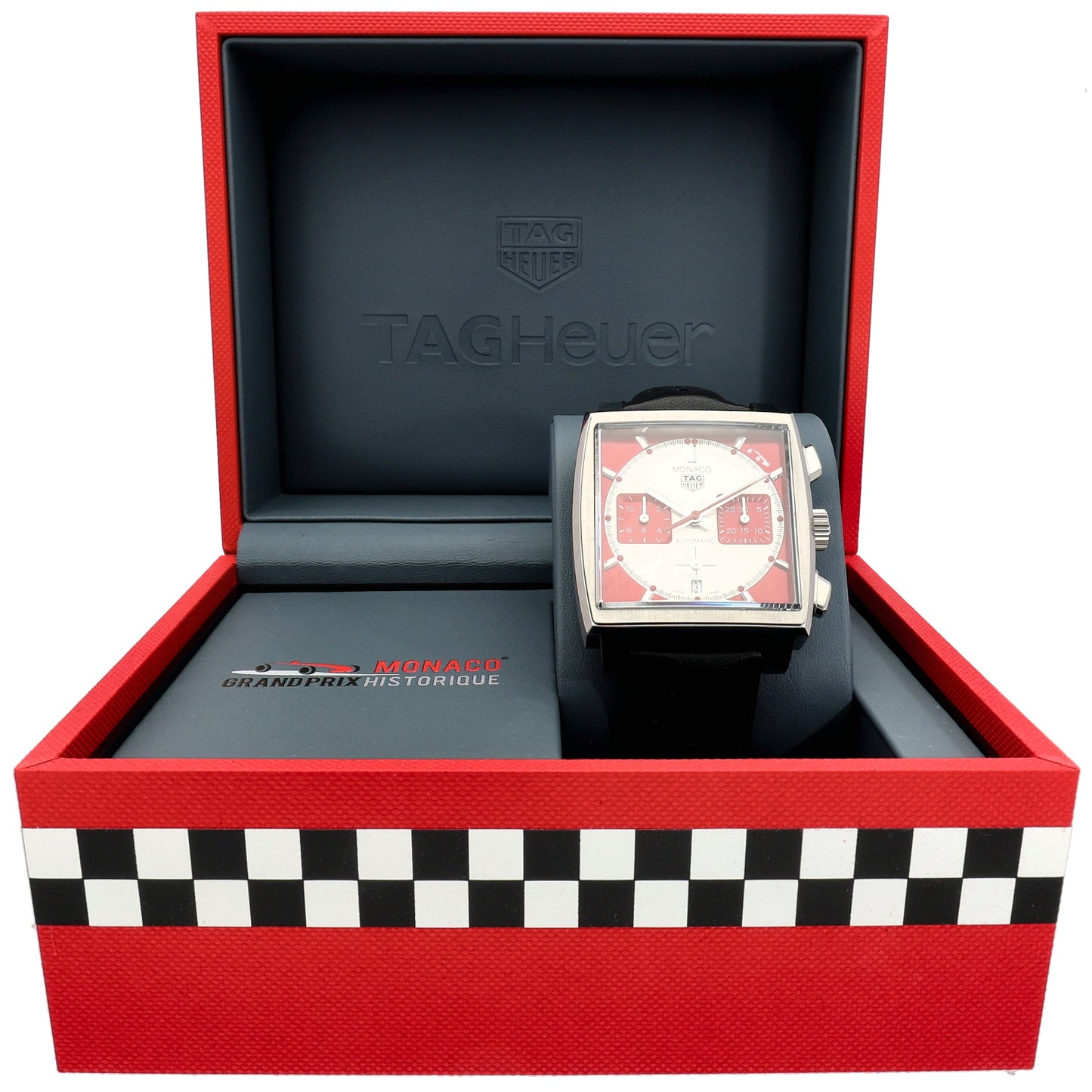 Tag Heuer Monaco Grand Prix Historique CBL2114 39mm Stainless Steel Watch