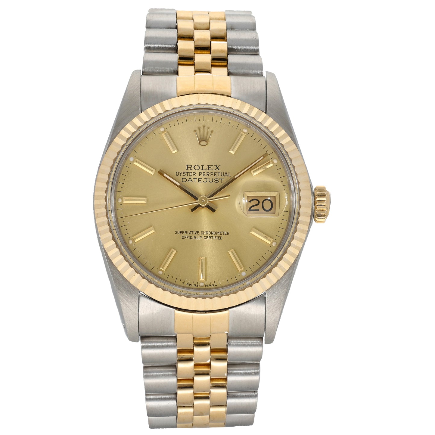 Rolex Datejust 16013 36mm Bi-Colour Watch