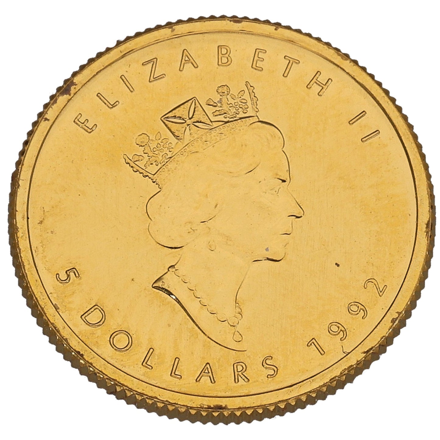24ct Gold Canada Maple 1/10 OZ Coin 1992