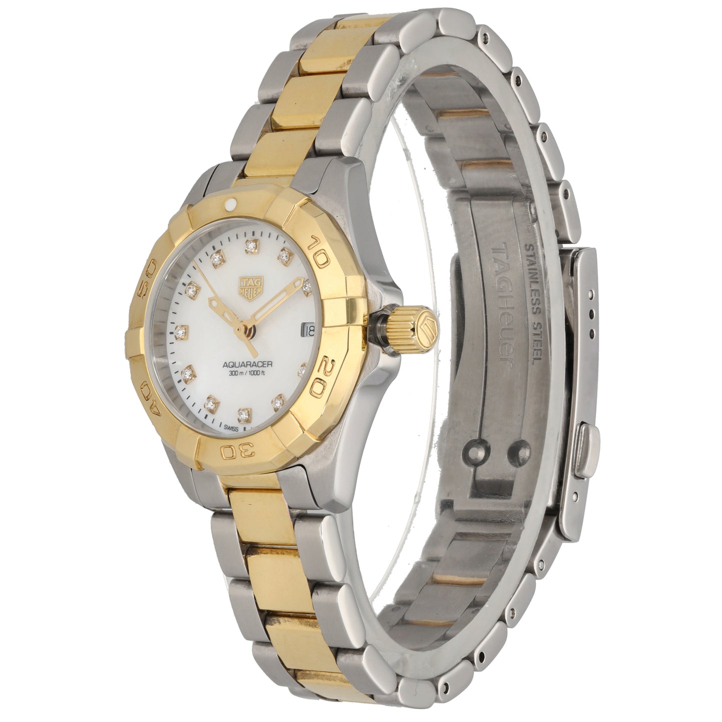 Tag Heuer Aquaracer WBD1422 28mm Bi-Colour Watch