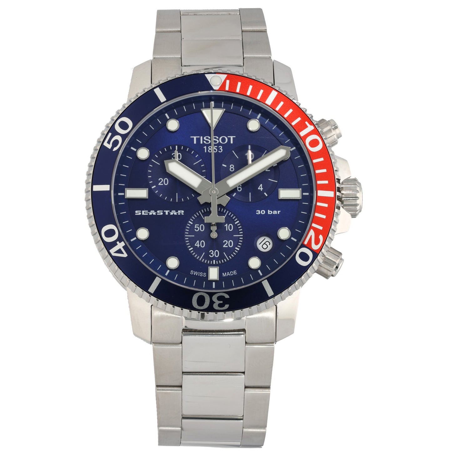 Tissot Seastar 1000 T120417A 45.5mm Stainless Steel Watch