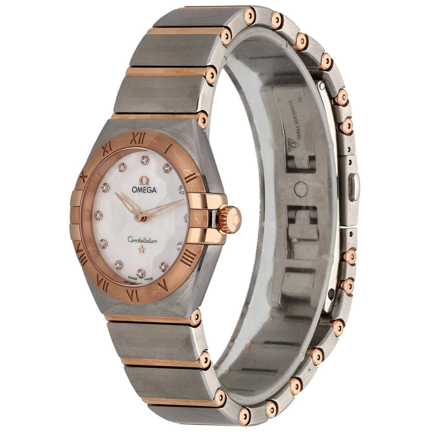Omega Constellation 123.20.27.60.55.001 27mm Bi-Colour Watch