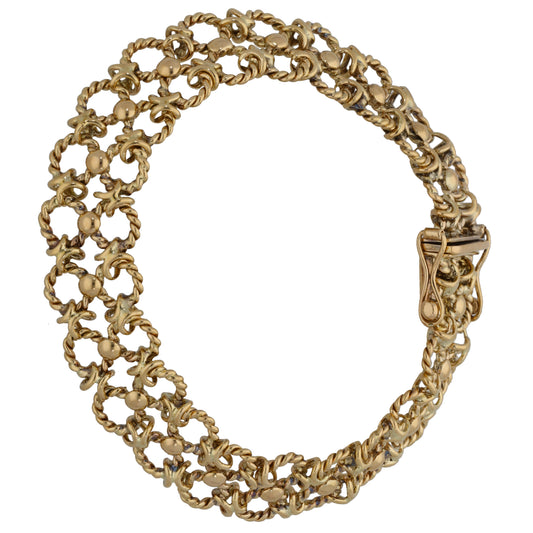 9ct Gold Fancy Bracelet