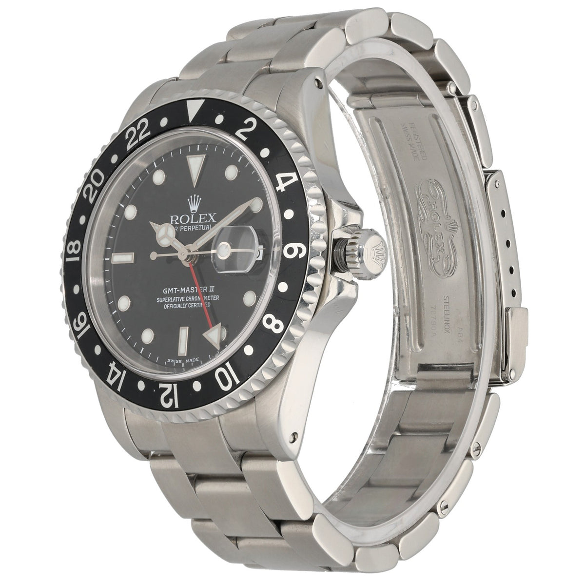 Rolex GMT Master II 16710 40mm Stainless Steel Watch