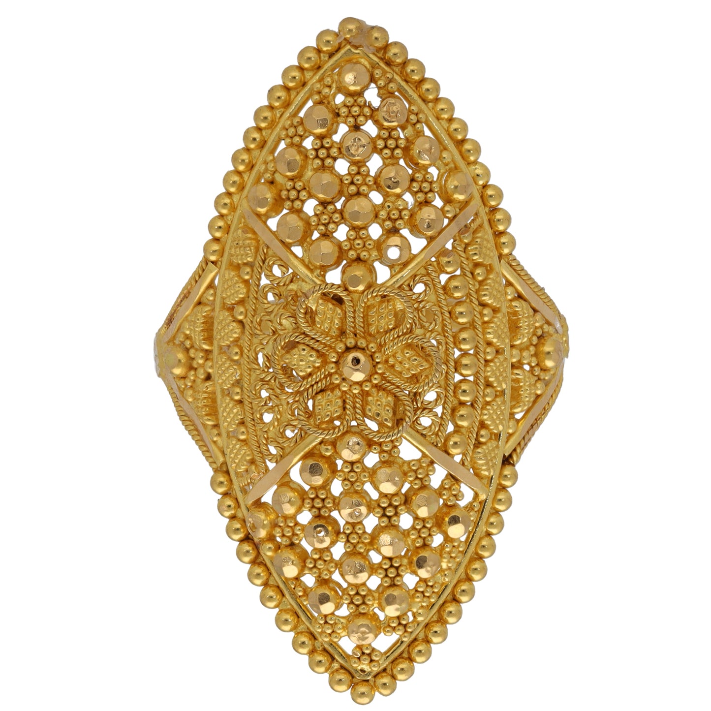 22ct Gold Alternative Ring Size Q