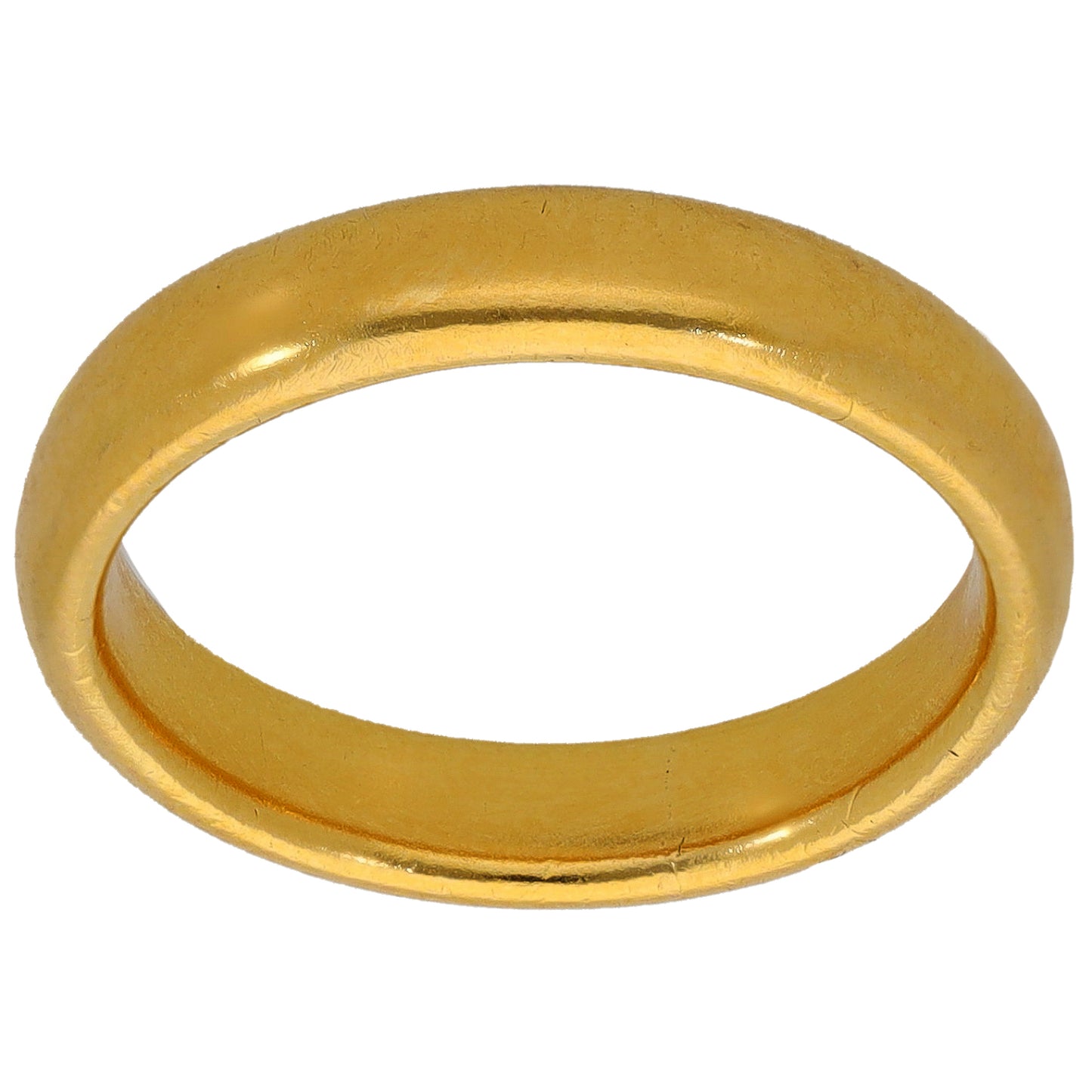 22ct Gold Plain Wedding Ring Size K