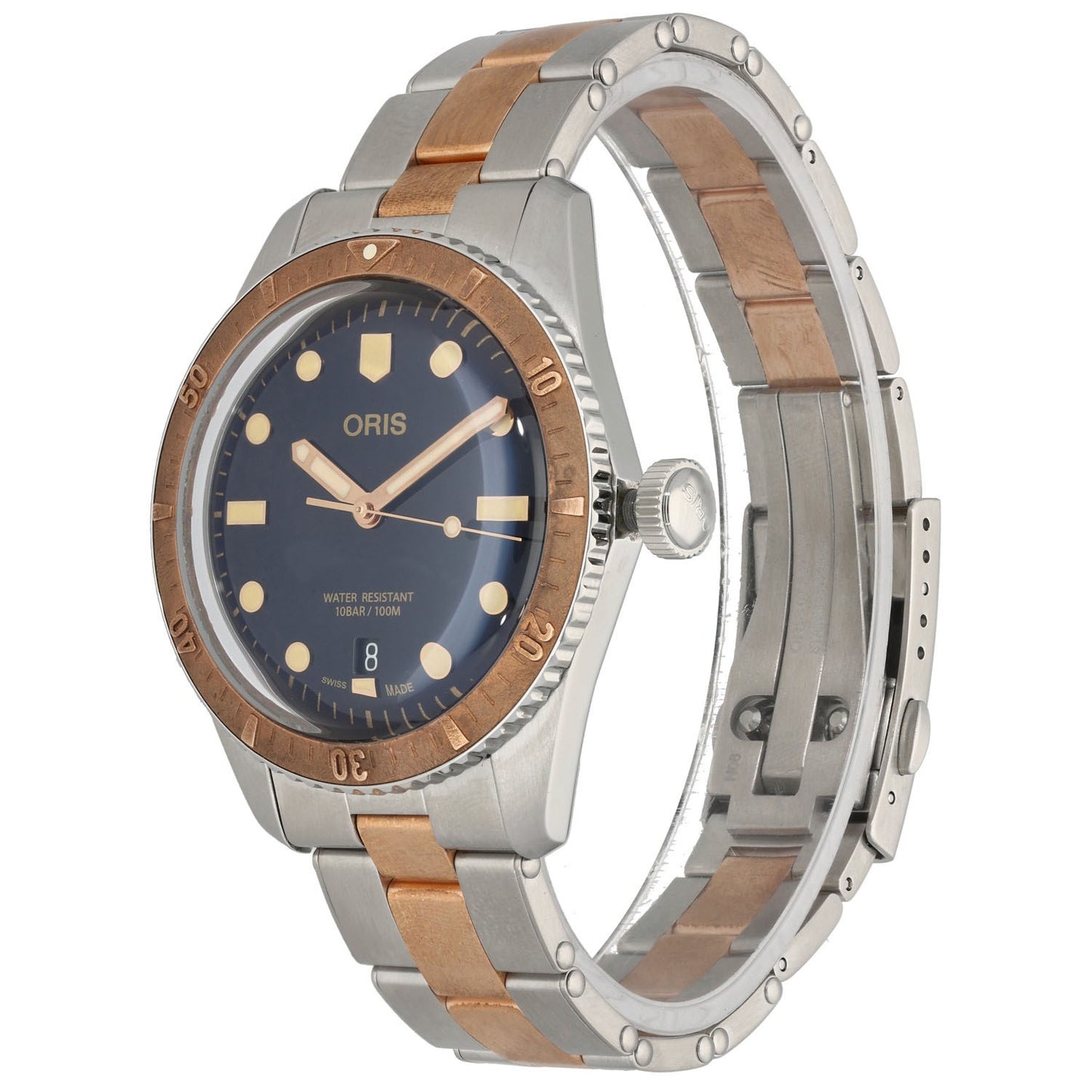 Oris Divers Sixty Five 7707 40mm Stainless Steel Watch