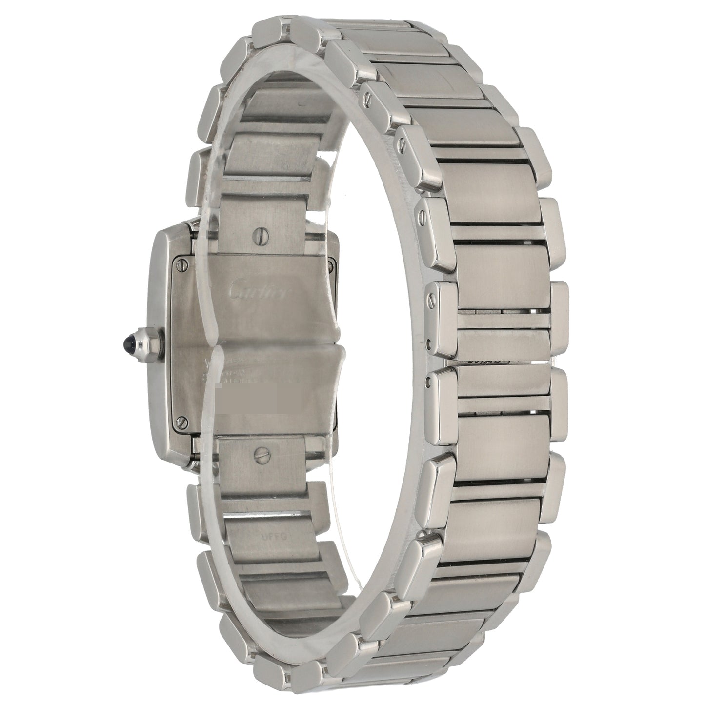 Cartier Tank Francaise W51008Q3 20mm Stainless Steel Watch