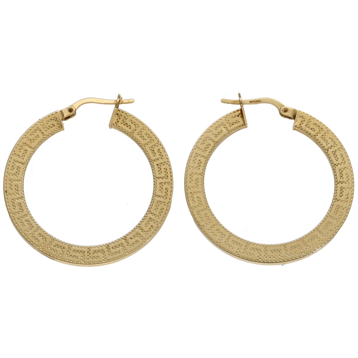 14ct Gold Hoop Earrings